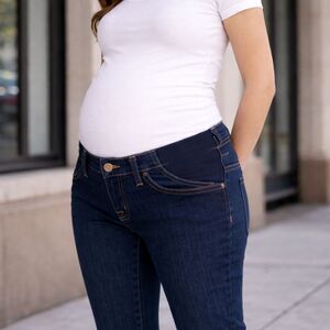 J Brand Maternity Mama J Side Panel Jeans 3401 Blue 25